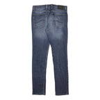 LEE Mens Jeans Blue Slim Skinny Denim Medium W32 L33 Classic Fit Zip Closure