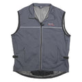 TCM Mens Grey Jacket XL Polyester Plain Zip Athletic Casual Lightweight