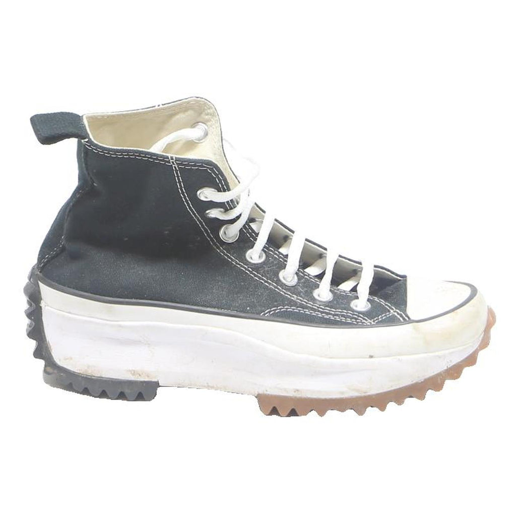 CONVERSE Run Star Hike Womens Black Canvas UK 5 High Top Trainers Chunky Sole