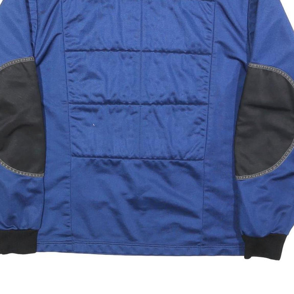 Mens Blue & Black Sweatshirt L UniHOC Logo Crew Neck Pullover Sports Workwear