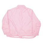 BLAIR Womens Pink Button Jacket XL Polyester Blend Plain Lightweight Casual