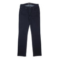 LEVI'S Demi Curve Womens Jeans Blue Regular Straight Denim Dark W30 L34 Zip