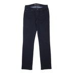 LEVI'S Demi Curve Womens Jeans Blue Regular Straight Denim Dark W30 L34 Zip
