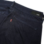 LEVI'S Demi Curve Womens Jeans Blue Regular Straight Denim Dark W30 L34 Zip