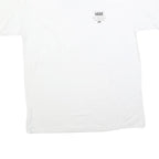 VANS Mens White Classic Graphic T-Shirt XL Short Sleeve Crew Neck Cotton Blend
