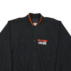 HARLEY DAVIDSON Mens Black 2XL New York City Collar Jacket Sweatshirt Motorsport