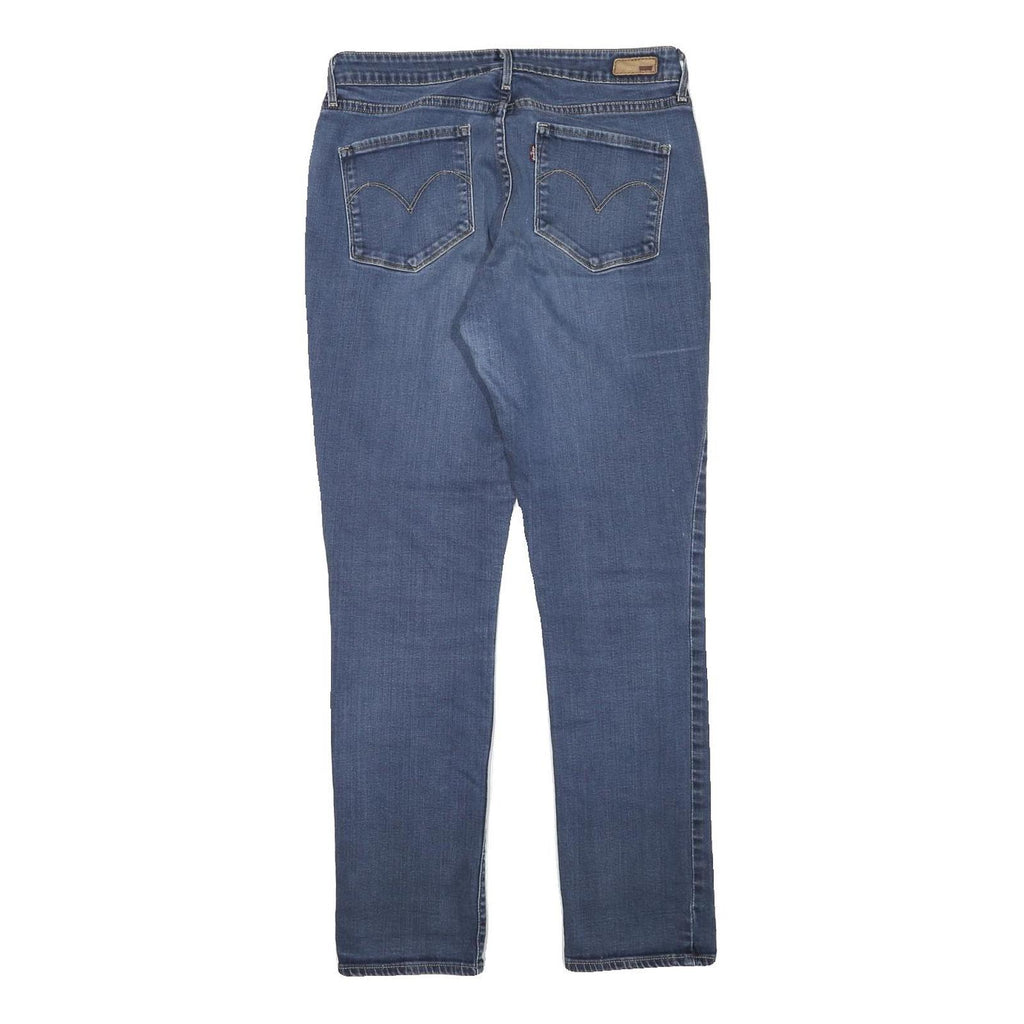 LEVI'S Womens Jeans Blue Slim Skinny Denim Medium W28 L29 Classic Zip