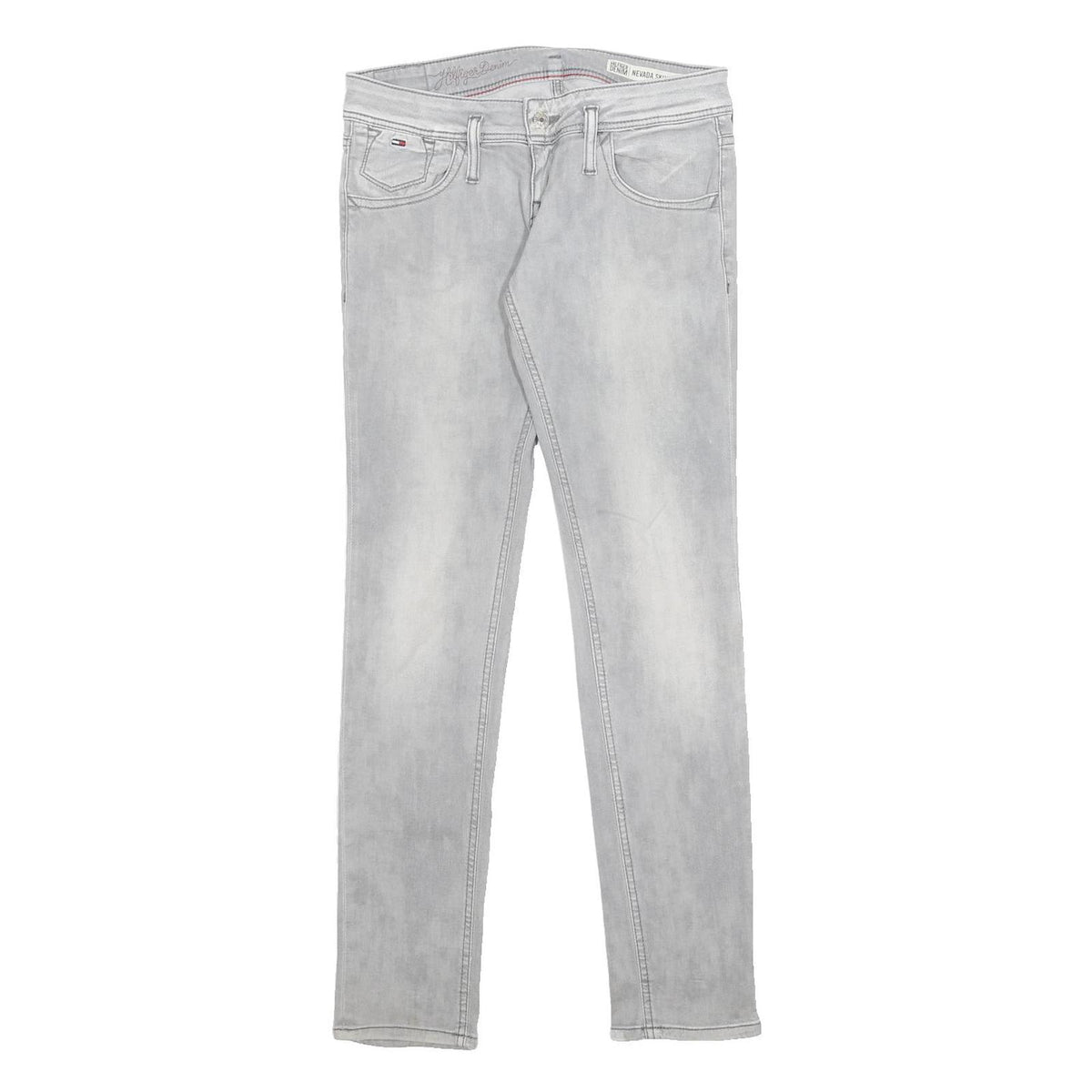 HILFIGER DENIM Womens Jeans Blue Slim Skinny Denim Light W29 L34 Modern Casual