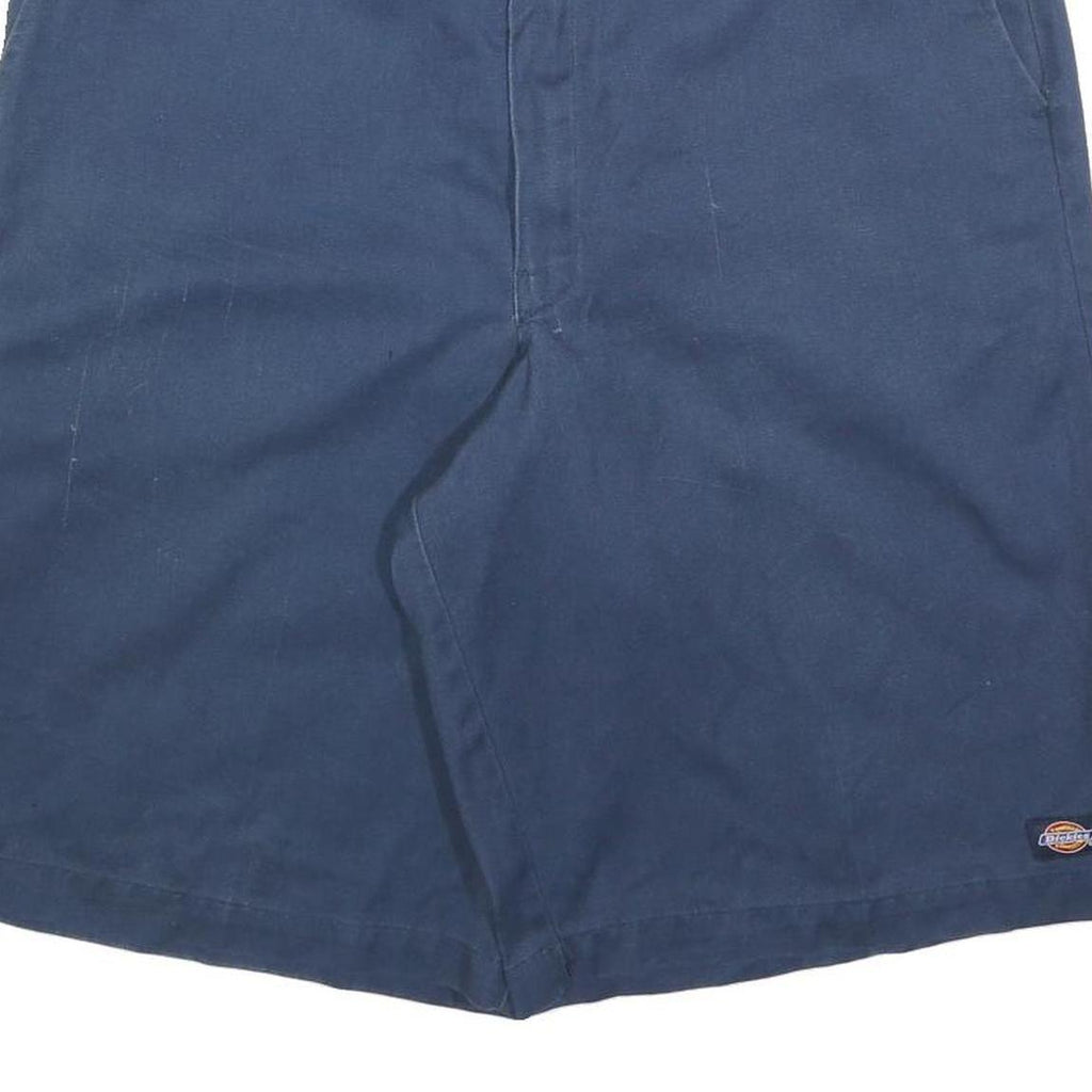 DICKIES Mens Shorts Blue Casual XL W38 Workwear Cotton Blend Straight Fit