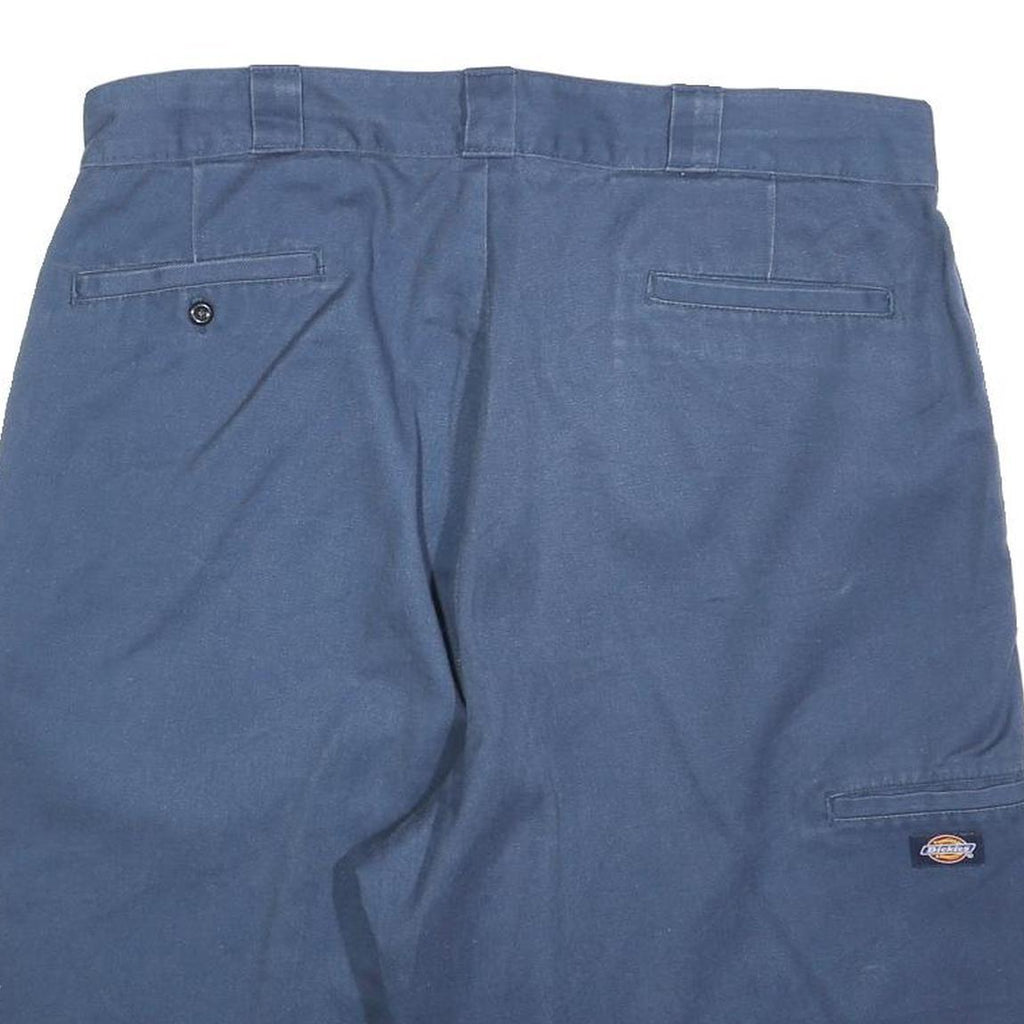 DICKIES Mens Shorts Blue Casual XL W38 Workwear Cotton Blend Straight Fit