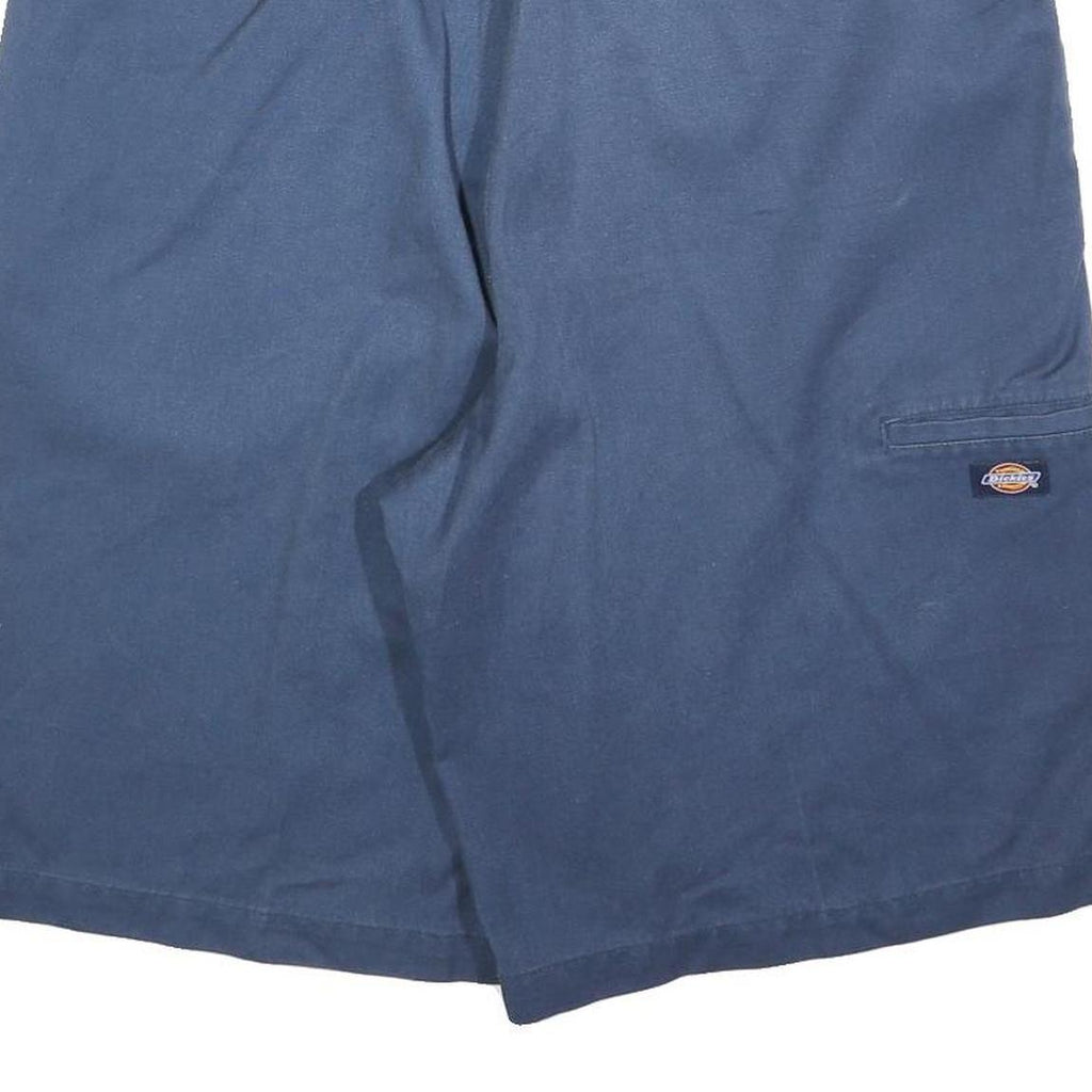 DICKIES Mens Shorts Blue Casual XL W38 Workwear Cotton Blend Straight Fit