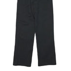 DICKIES Mens Cotton Blend Black Regular Straight Trousers W26 L30 Workwear Zip