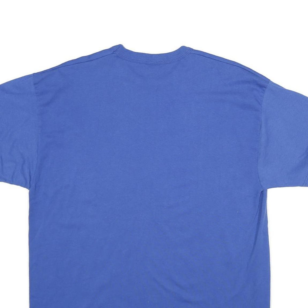 RUSSELL ATHLETIC Mens Blue MJ Graphic T-Shirt XL Short Sleeve Crew Neck Cotton