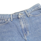 TOMMY HILFIGER Womens Shorts Blue Denim Casual M W29 Classic Cotton Blend