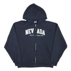 CHAMPION Mens Navy Blue Nevada Wolf Pack 1874 Full Zip Hoodie XL Cotton Blend