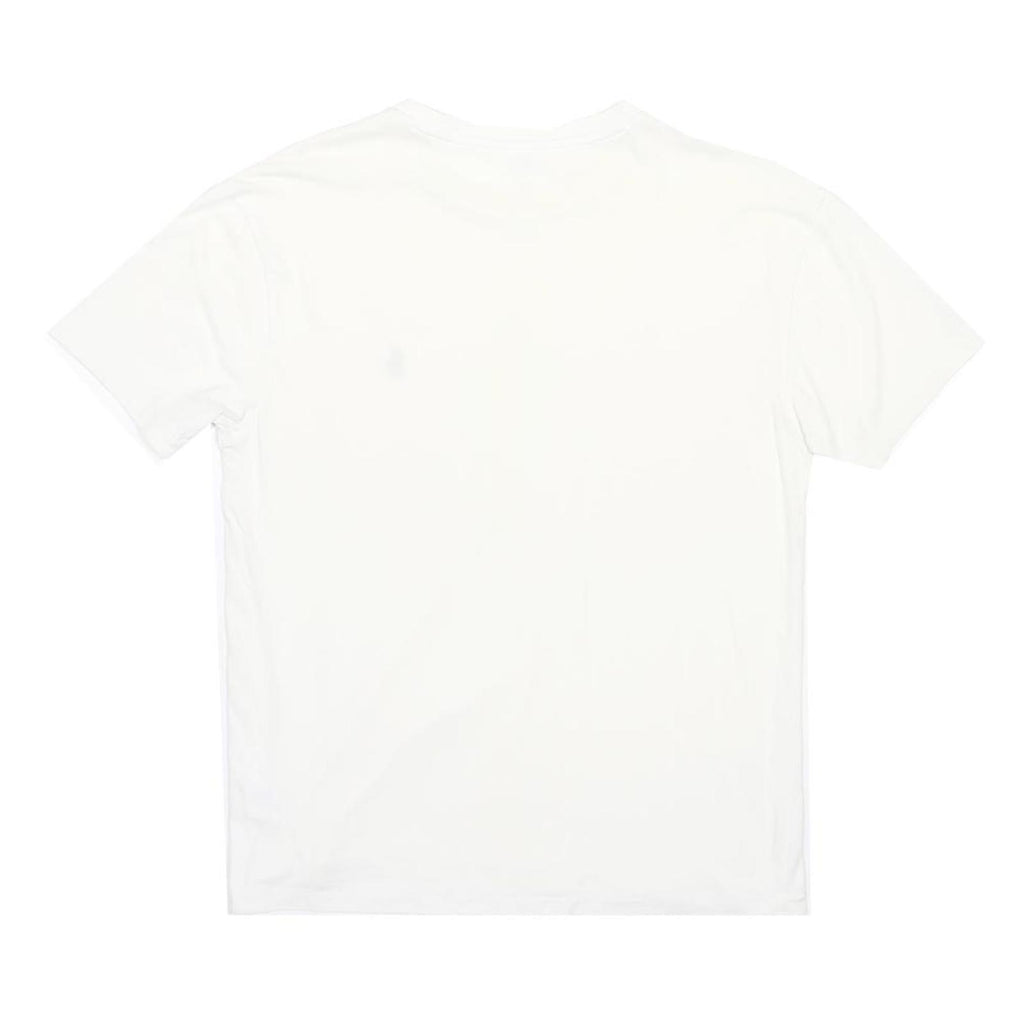 POLO RALPH LAUREN Mens White Crew Neck Short Sleeve T-Shirt XS Cotton Blend