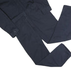 DICKIES Mens Navy Blue Dungarees Regular Fit Polyester Blend XL W44 L30 Workwear