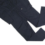 DICKIES Mens Navy Blue Dungarees Regular Fit Polyester Blend XL W44 L30 Workwear