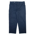 DICKIES Mens Trousers Blue Regular Straight W37 L29