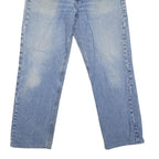 CARHARTT Mens Blue Regular Straight Denim Medium W34 L29 Jeans Zip Closure