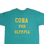 HANES Mens Green Keep Cora Graphic T-Shirt XL Short Sleeve Crew Neck Casual