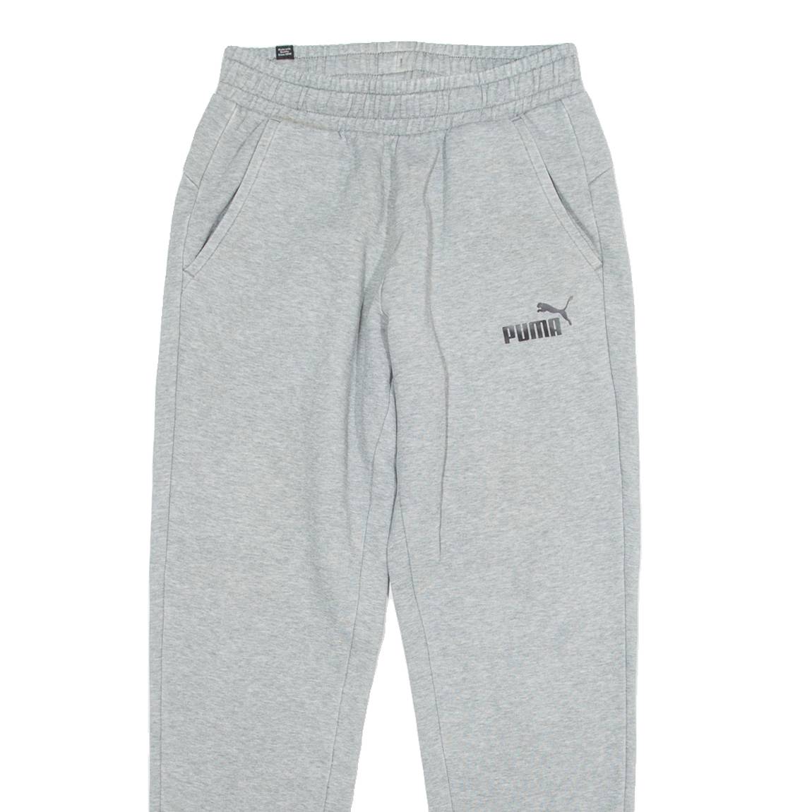 PUMA Mens Joggers Grey Tapered S W28 L28