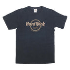 HARD ROCK CAFE Mens Black Santo Domingo Graphic T-Shirt M Short Sleeve Crew Neck