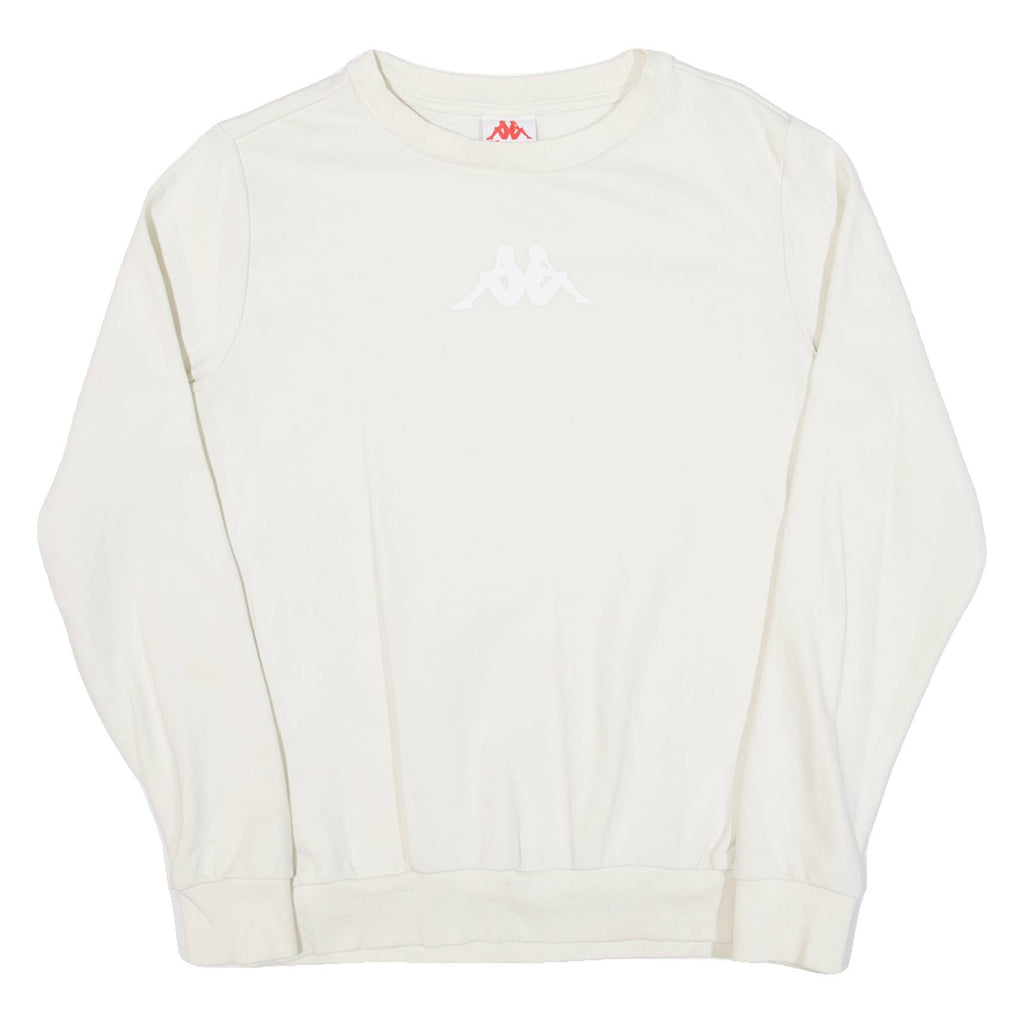 KAPPA Womens Sweatshirt Beige S