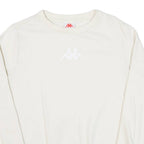 KAPPA Womens Sweatshirt Beige S