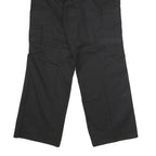 DICKIES Mens Black Regular Fit Straight Leg Trousers W33 L30 Durable Workwear
