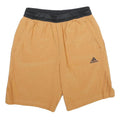 ADIDAS Mens Shorts Yellow & Black Casual Athletic S W26 Sportswear