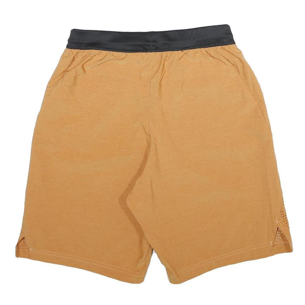 ADIDAS Mens Shorts Yellow & Black Casual Athletic S W26 Sportswear