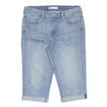 LEVIS Mens Shorts Blue Denim Casual M W32 Classic Cotton Blend Cuffed