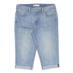 LEVIS Mens Shorts Blue Denim Casual M W32 Classic Cotton Blend Cuffed