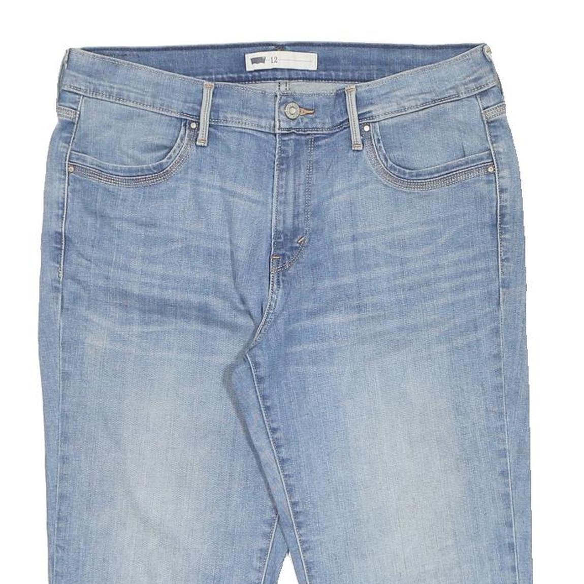 LEVIS Mens Shorts Blue Denim Casual M W32 Classic Cotton Blend Cuffed