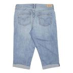 LEVIS Mens Shorts Blue Denim Casual M W32 Classic Cotton Blend Cuffed