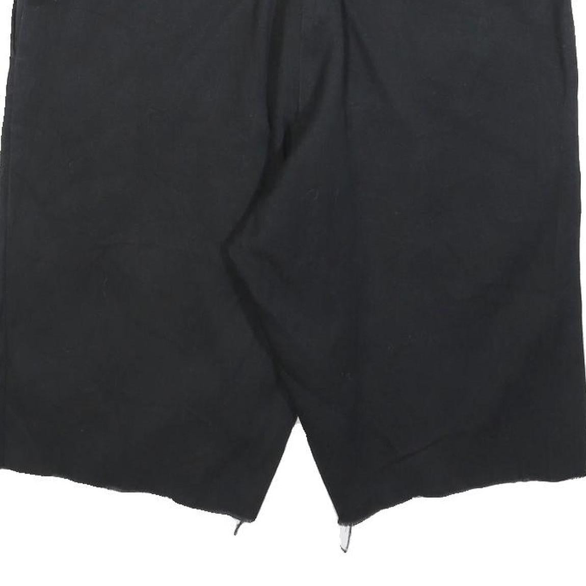 DICKIES Mens Black Casual Shorts L W36 Cotton Blend Relaxed Fit Workwear