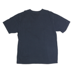 CARHARTT Mens Navy Blue Plain Pocket T-Shirt L Short Sleeve Crew Neck Cotton