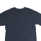 CARHARTT Mens Navy Blue Plain Pocket T-Shirt L Short Sleeve Crew Neck Cotton