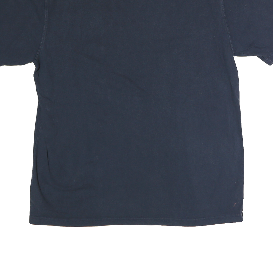 CARHARTT Mens Navy Blue Plain Pocket T-Shirt L Short Sleeve Crew Neck Cotton