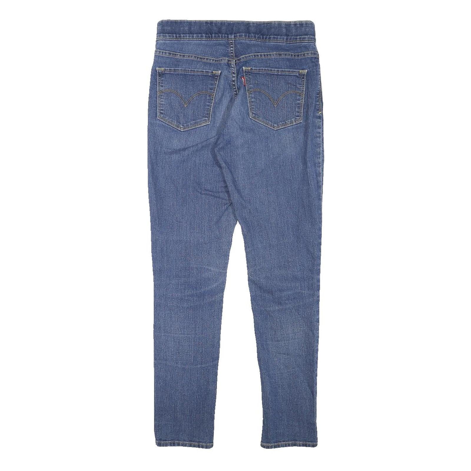 LEVI'S Womens Jeans Blue Slim Skinny Denim Medium W28 L29 Stretch Comfortable