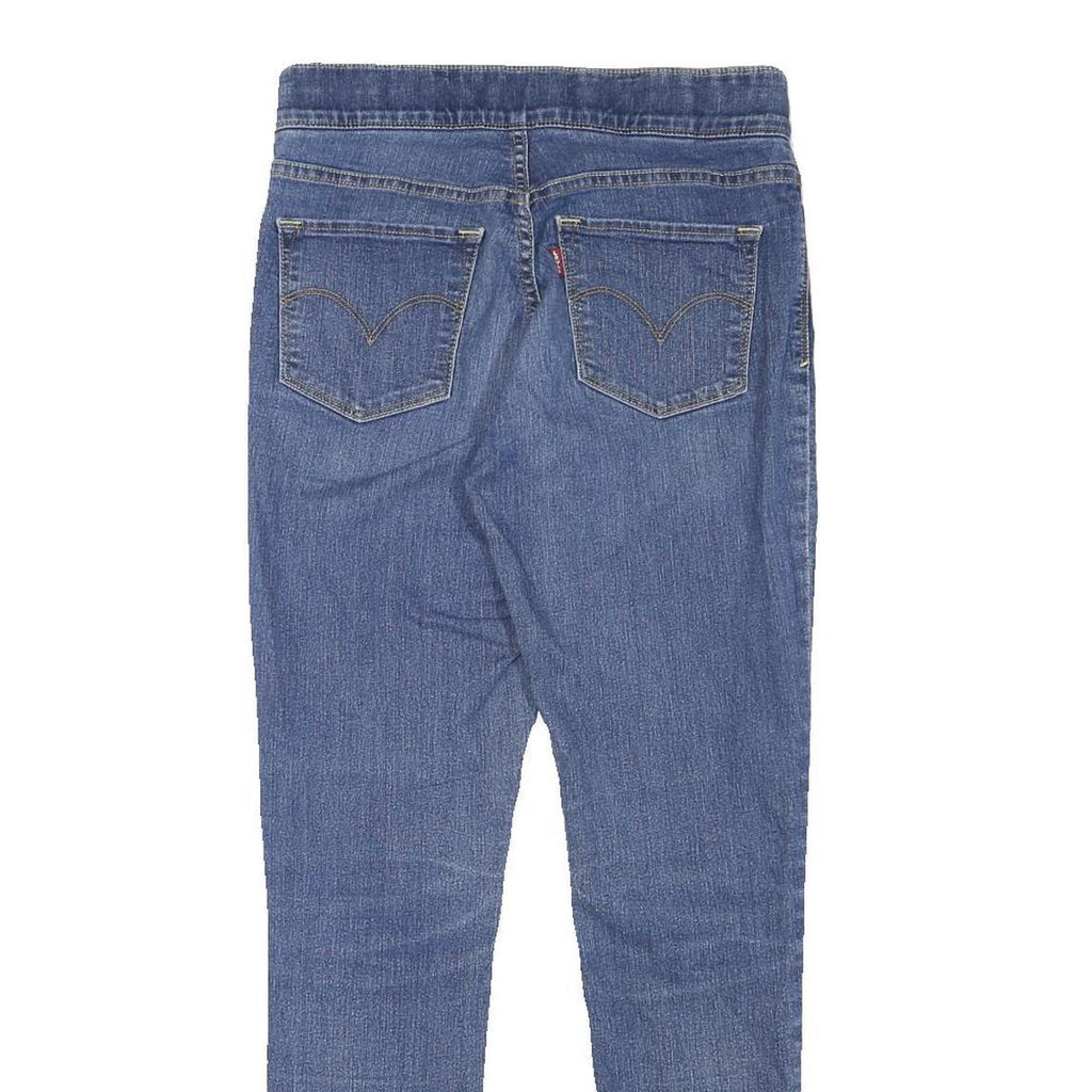 LEVI'S Womens Jeans Blue Slim Skinny Denim Medium W28 L29 Stretch Comfortable