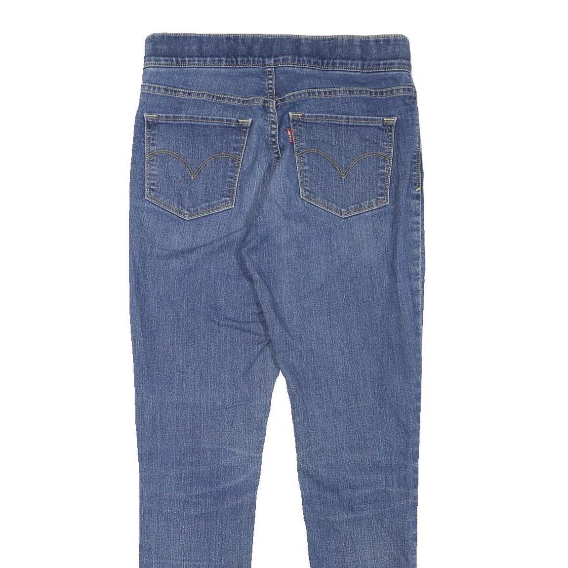 LEVI'S Womens Jeans Blue Slim Skinny Denim Medium W28 L29 Stretch Comfortable