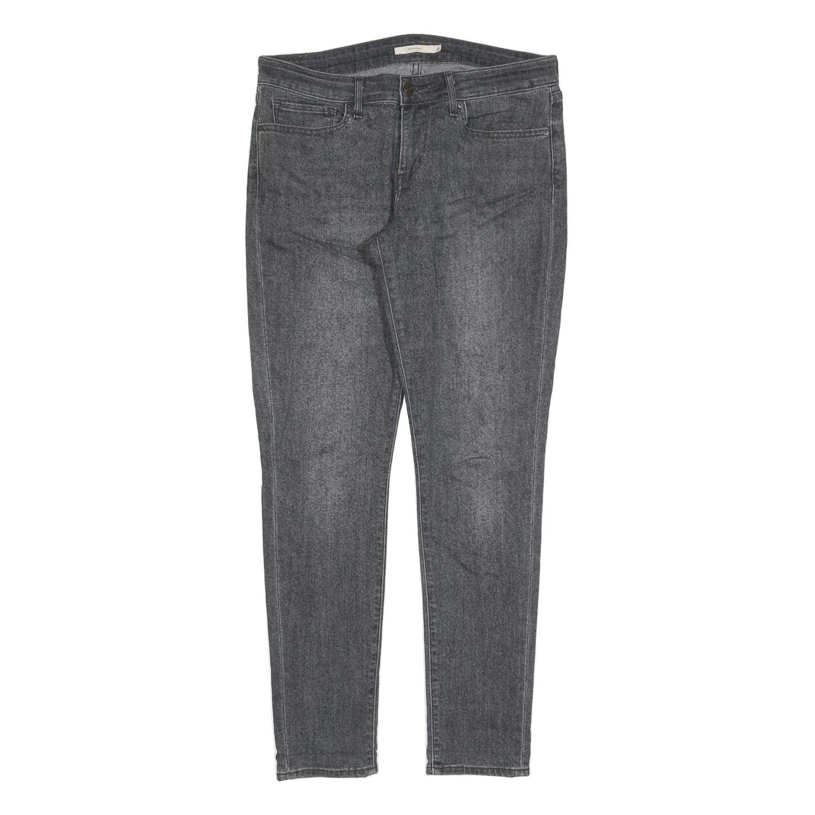 LEVI'S 711 Womens Slim Skinny Denim Dark Wash W31 L32 Stretch Jeans