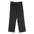 DICKIES Mens Polyester Blend Black Classic Straight Trousers W31 L30 Workwear