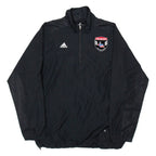 ADIDAS Colorado Youth Soccer Mens Anorak Jacket Black USA M