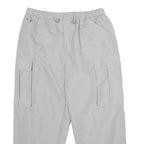 T-TRAXX Womens Polyester Light Grey Cargo Regular Fit Trousers W32 L26 Casual