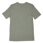 ADIDAS Mens Green Crew Neck Short Sleeve Graphic T-Shirt S Cotton Blend Logo