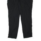 CHICOREE WITH LOVE Womens Cotton Blend Black Relaxed Cargo Trousers W36 L30