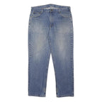 CARHARTT Mens Jeans Blue Loose Straight Denim Medium W40 L34 Workwear Durable